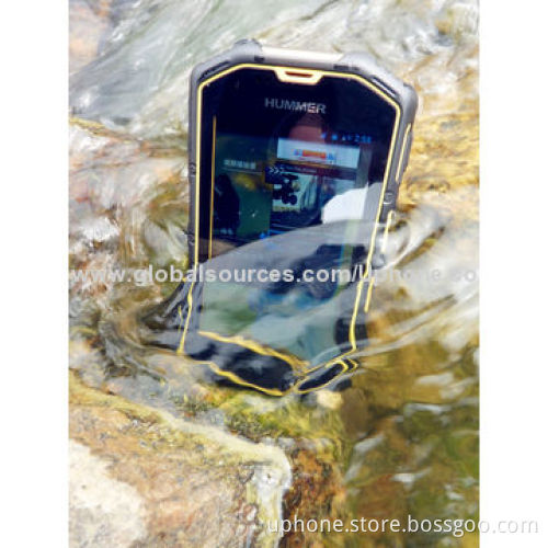 Dual-SIM 4.0-inch Smartphone, IP68 Waterproof, 2,400mAh Li-ion Battery
